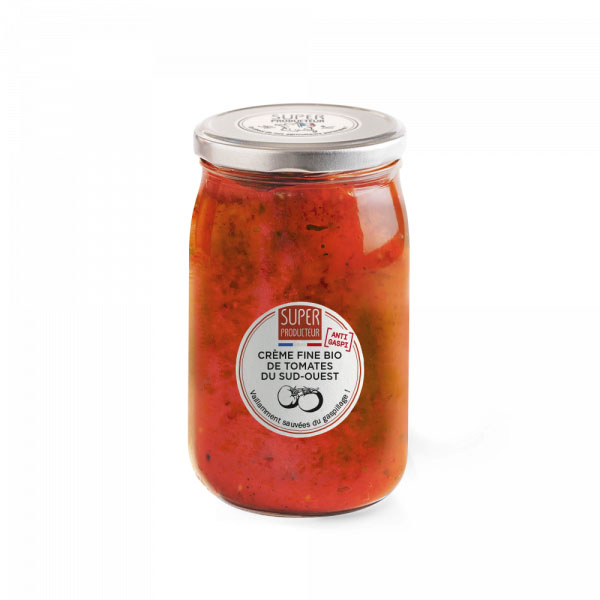 Crème Fine (anti-gaspi) de Tomates du Sud-Ouest - 650g