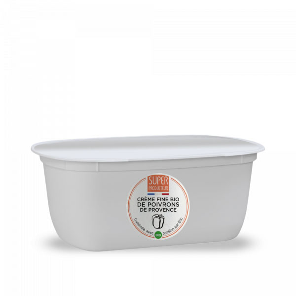 Crème Fine Bio de Poivrons de Provence - barquette 1kg