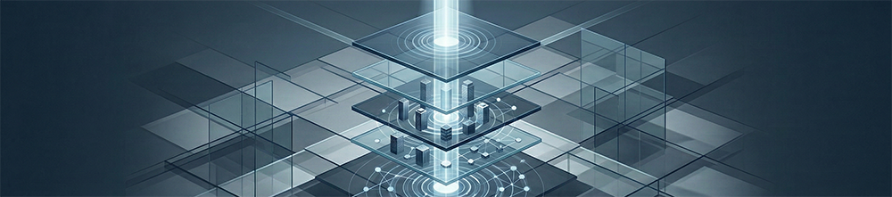 CTO reviewing transformation progress charts during year-end planning — symbolising clarity and focus during the festive season slowdown.