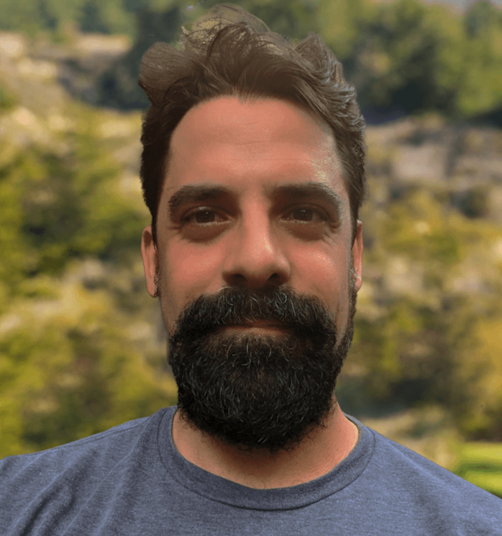 a man with a beard