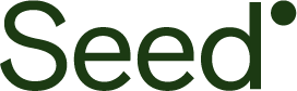 a green letter on a black background