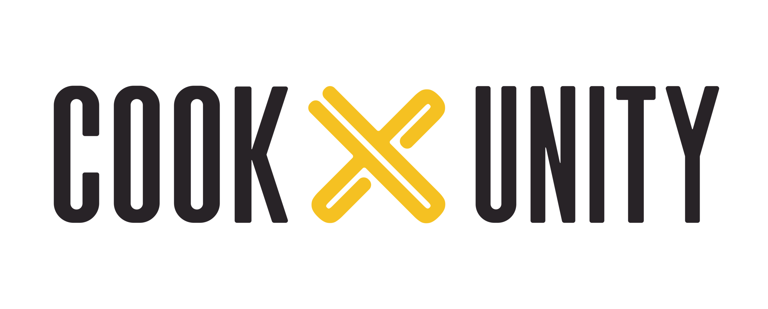 a yellow and black logo