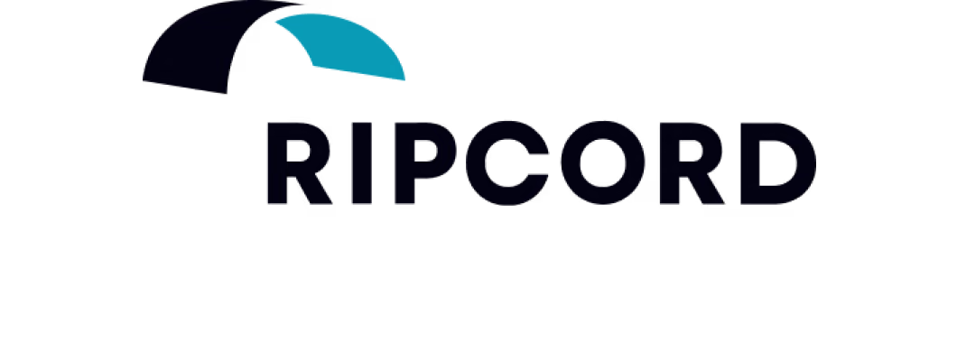 Ripcord logo with a stylized circular design above the bold text RIPCORD.