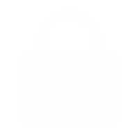 White padlock icon symbolizing security or locked status.
