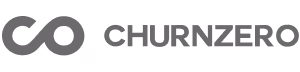 ChurnZero logo in gray and black text on a white background.