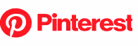 Pinterest logo.