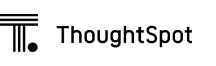 ThoughtSpot company logo with stylized T and S letters in black.