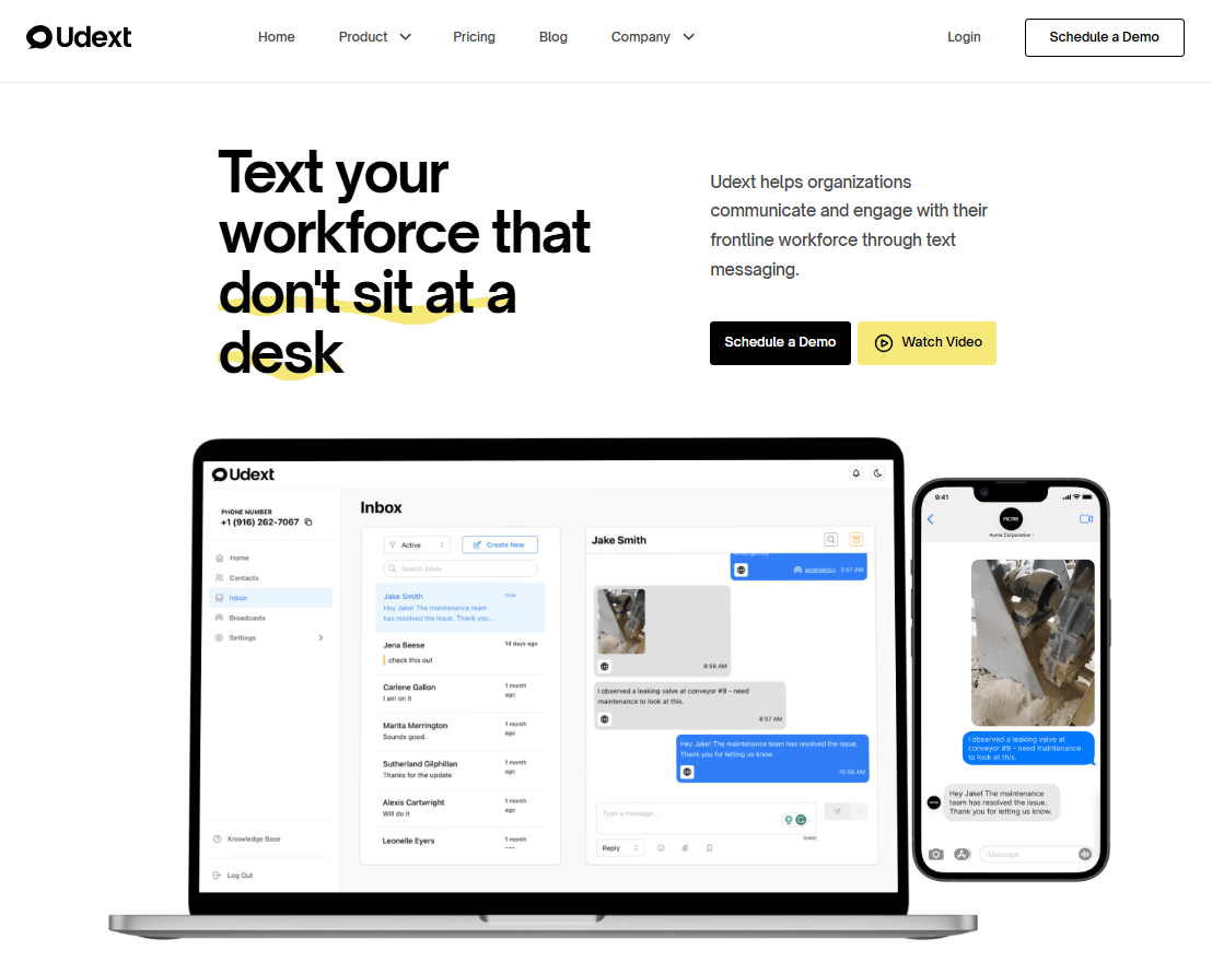Key Benefits of Using Udext for Company Messaging