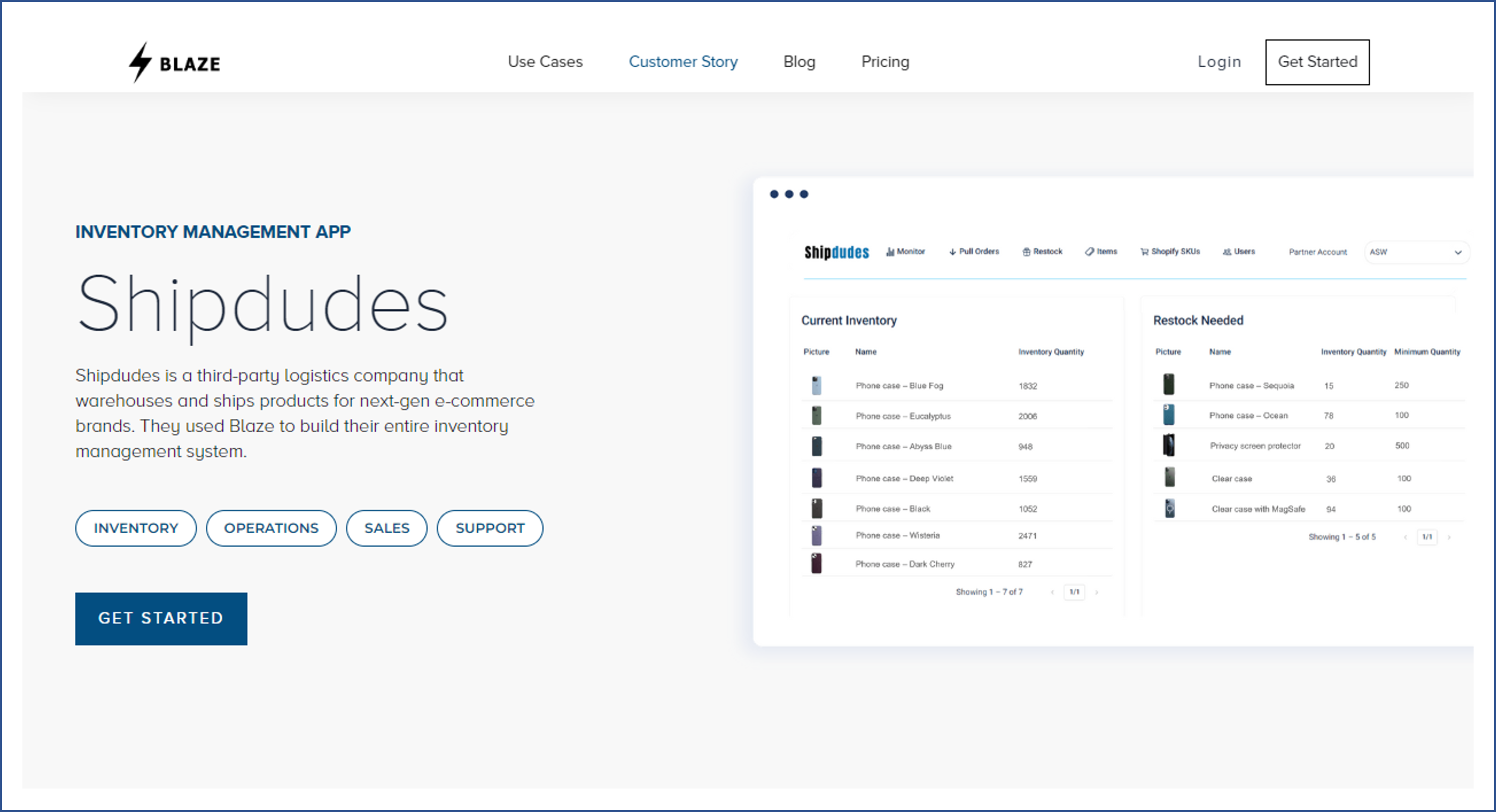 Custom Inventory Management App
