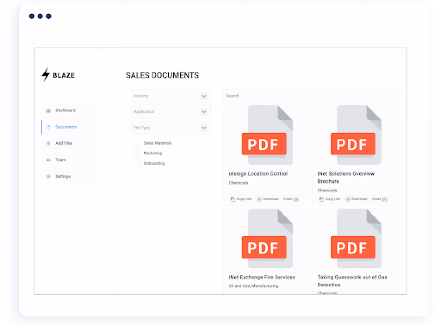 document management no code app