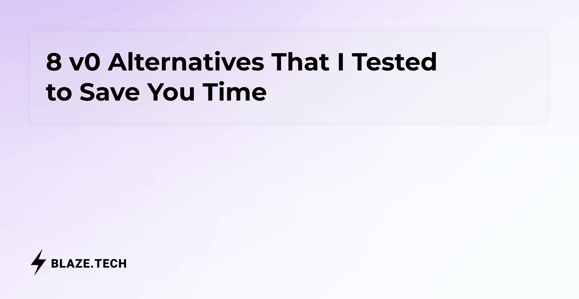 8 v0 Alternatives That I Tested to Save You Time (2026)