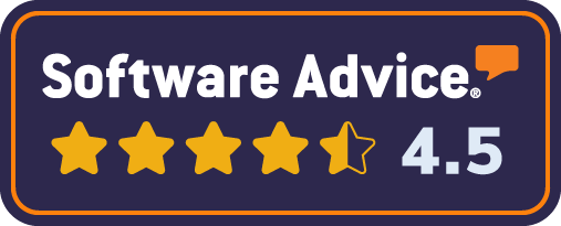 A Software Advice review badge of Hubert
