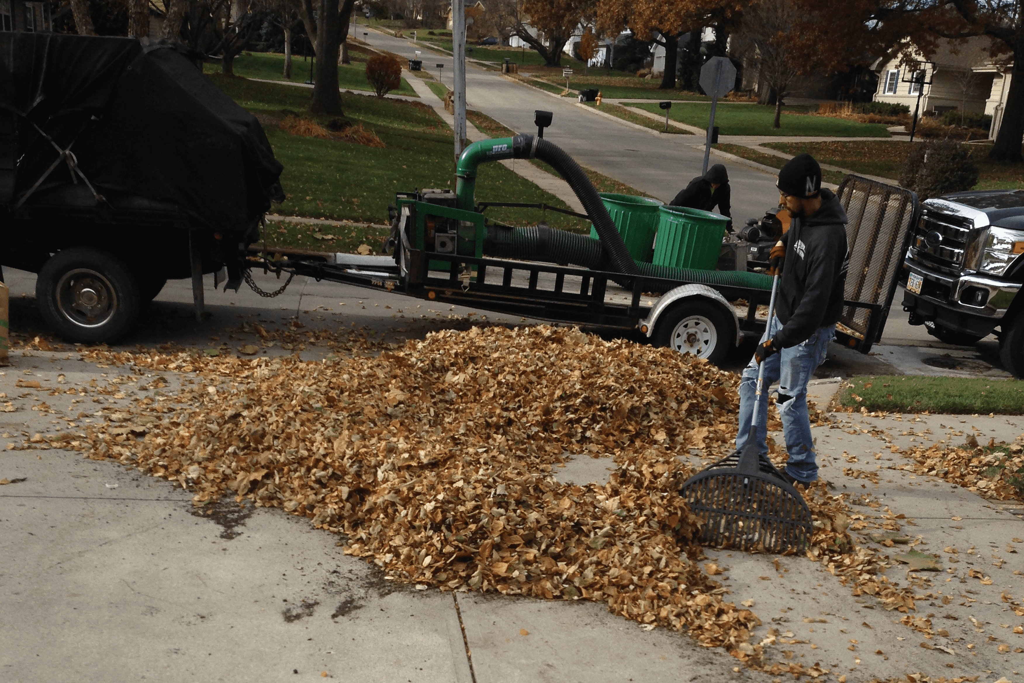Nick's Lawn Care spring clean-up service in Omaha, NE