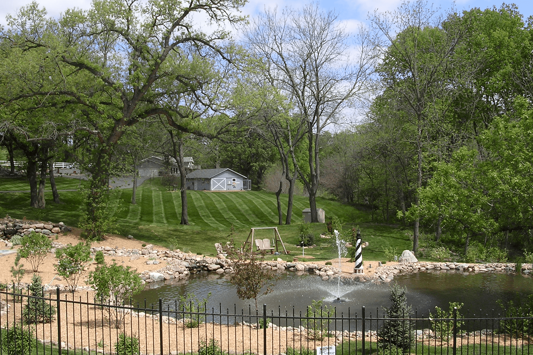 Nick's Lawn Care landscape bed maintenance