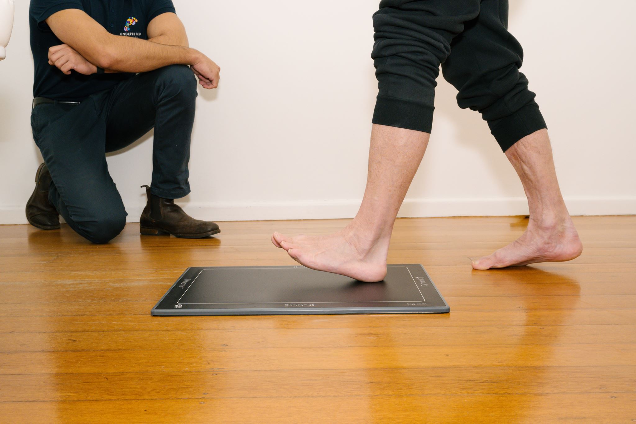 GaitScan assessment at Undefeeted Podiatry
