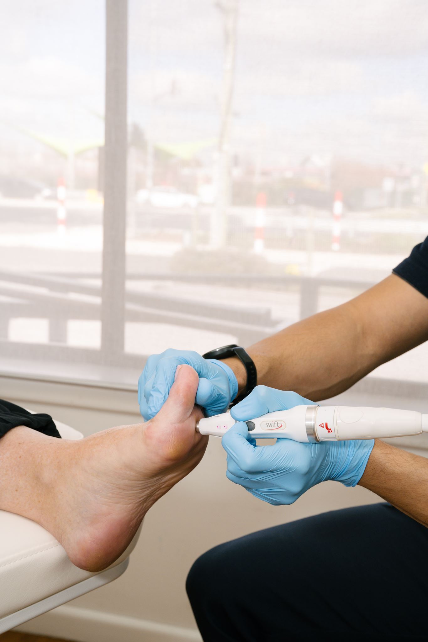Swift treatment session