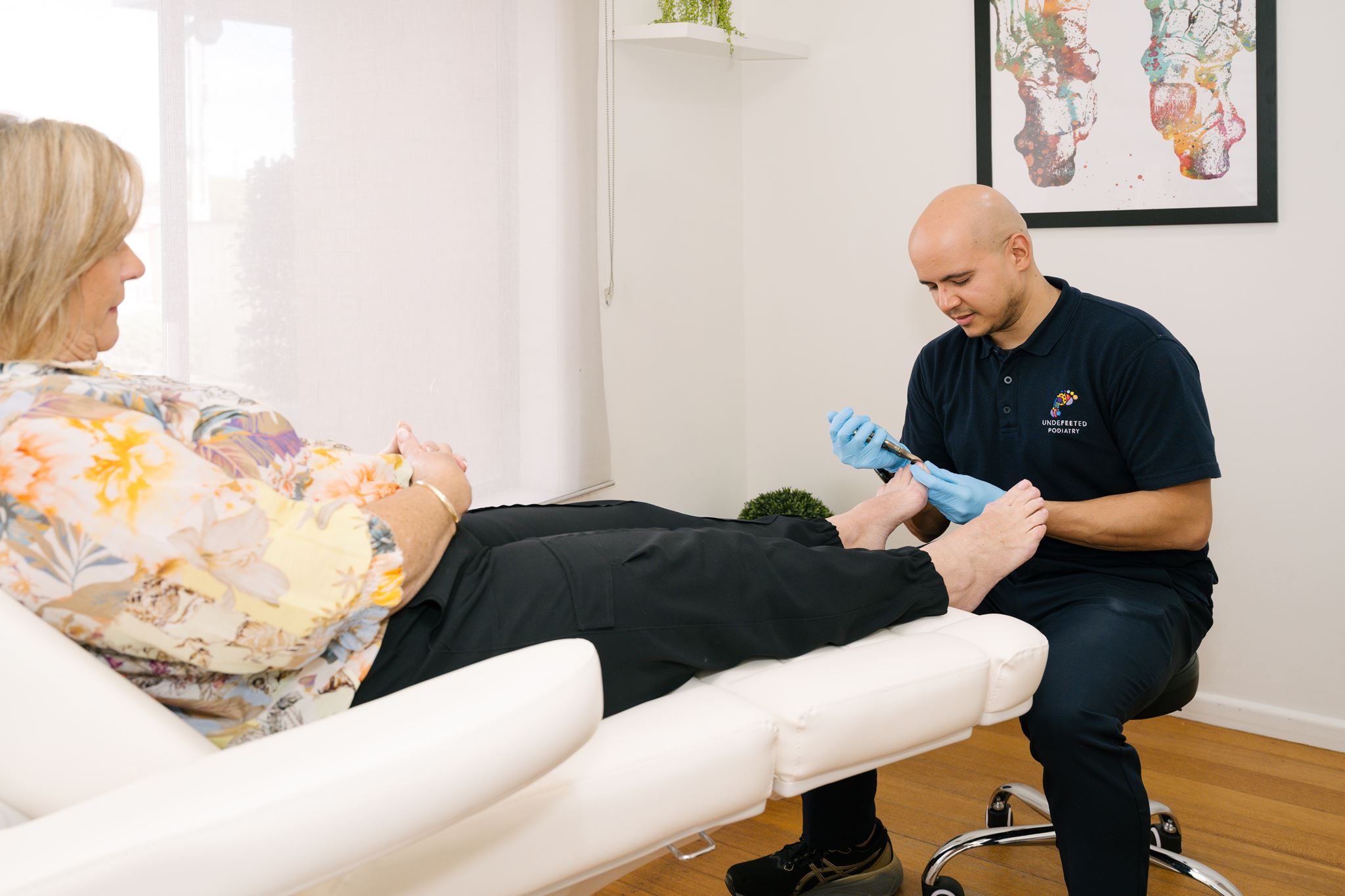 Undefeeted Podiatry — medical pedicure treatment