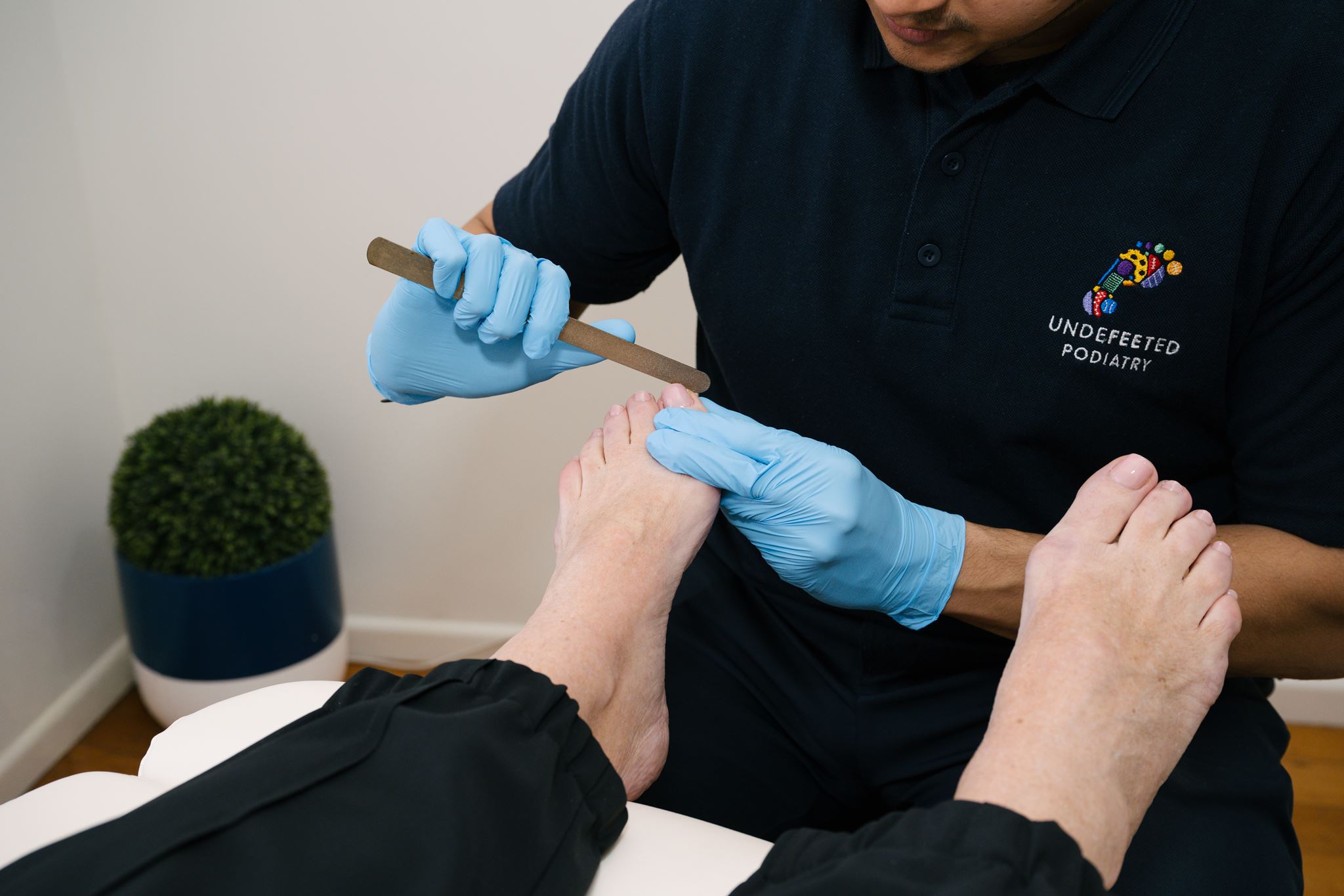 Undefeeted Podiatry — Medical Pedicure