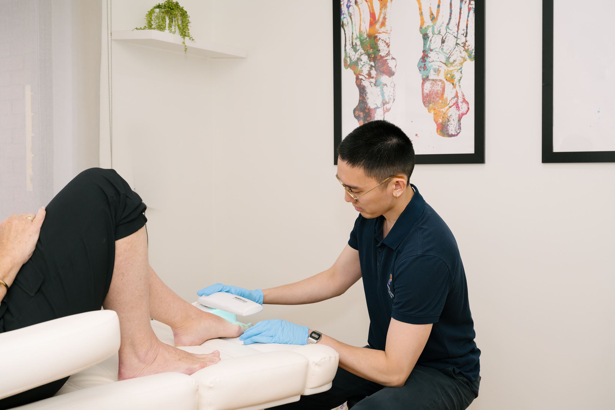 Undefeeted Podiatry — KeryFlex nail restoration application