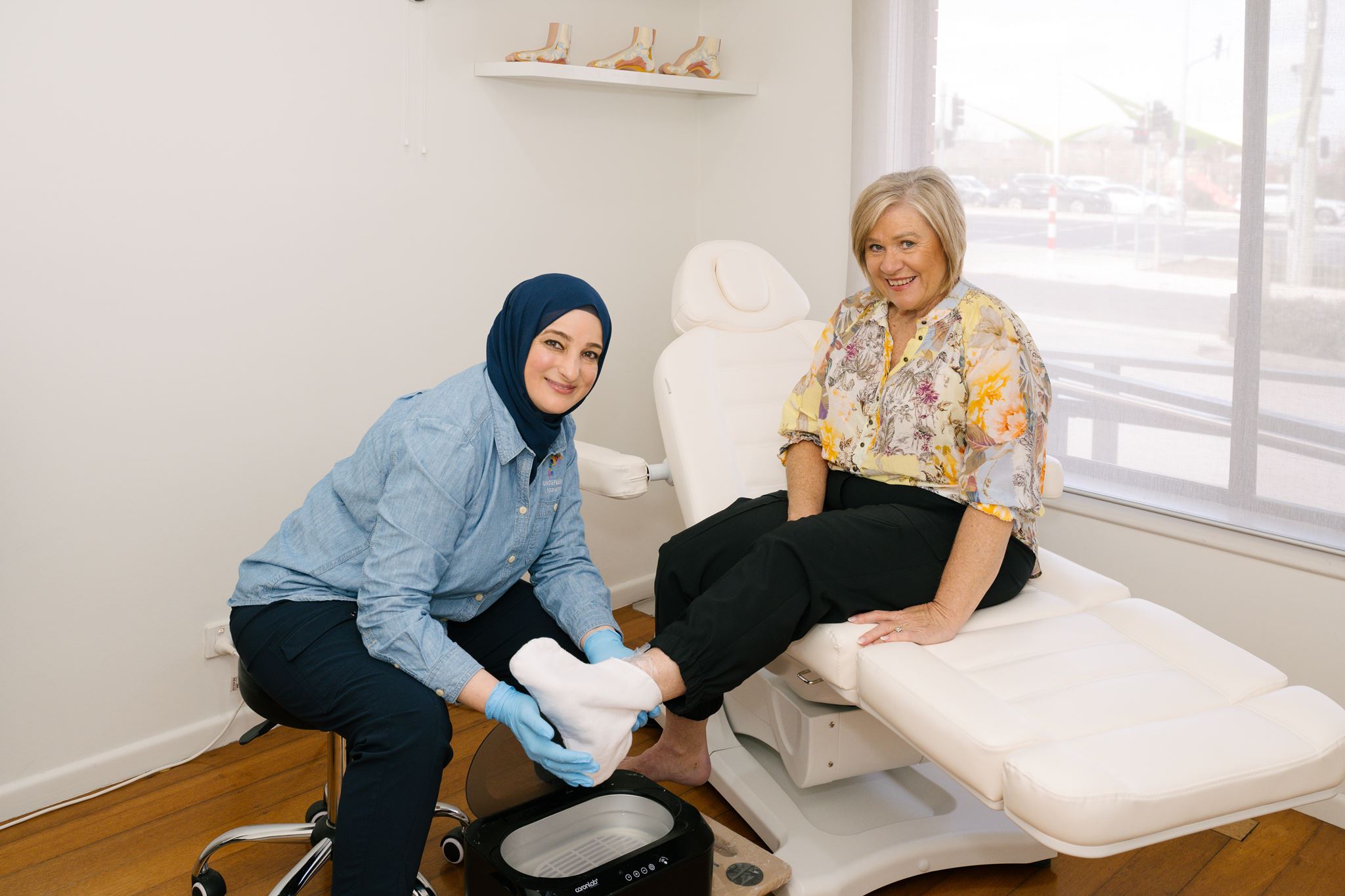Undefeeted Podiatry — paraffin wax bath treatment