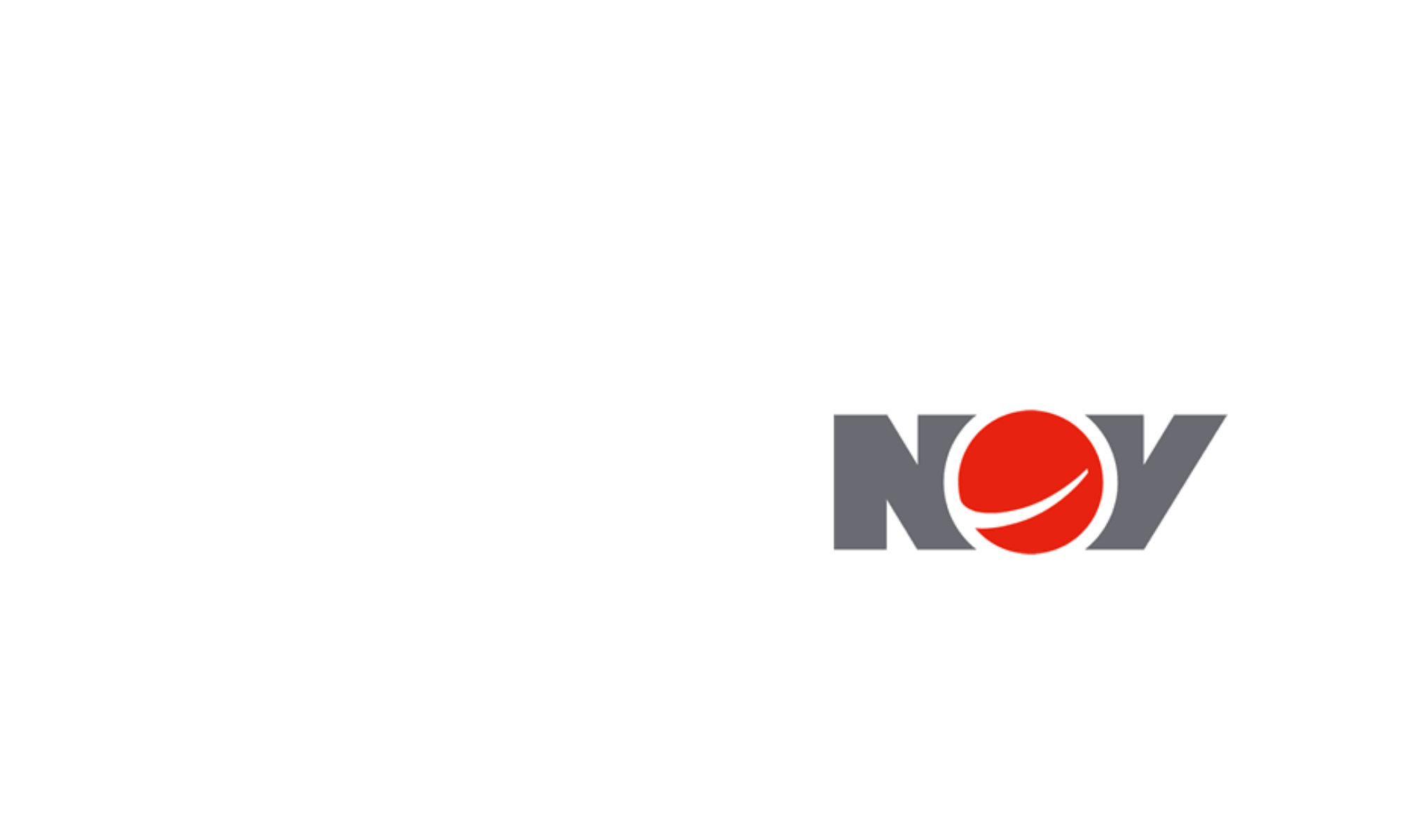 NOV logo on white background