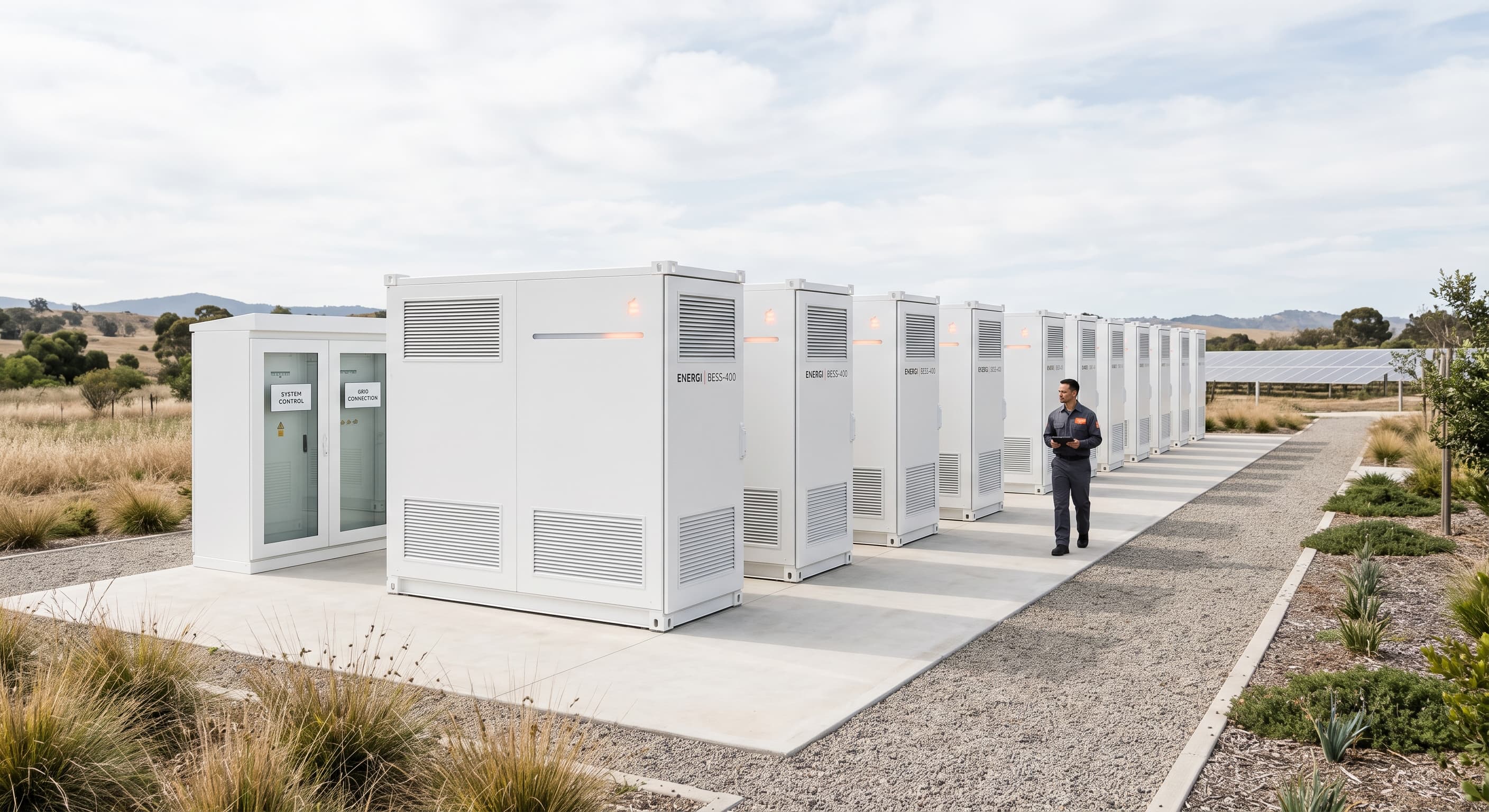 Sistema di accumulo di energia a batteria (BESS) C&I presso una struttura commerciale