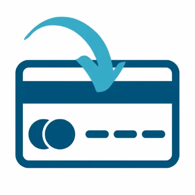 How a magnetic stripe payment card works