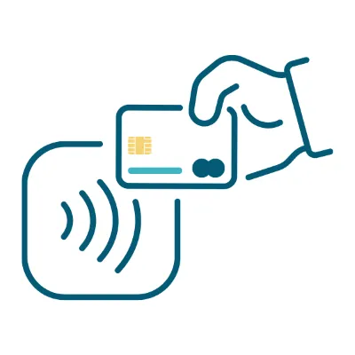 How a contactless tap payment card works