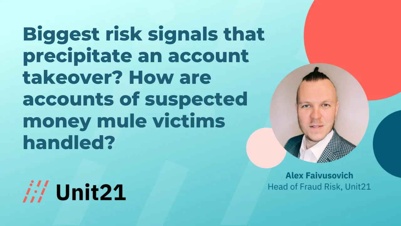 Biggest Risk Signals for Account Takeover Fraud
