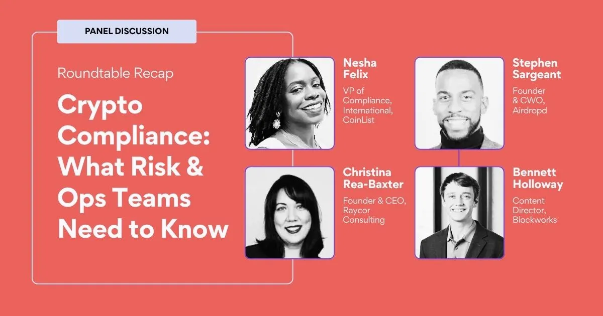 Crypto Compliance: What Every Risk & Ops Team Should Know