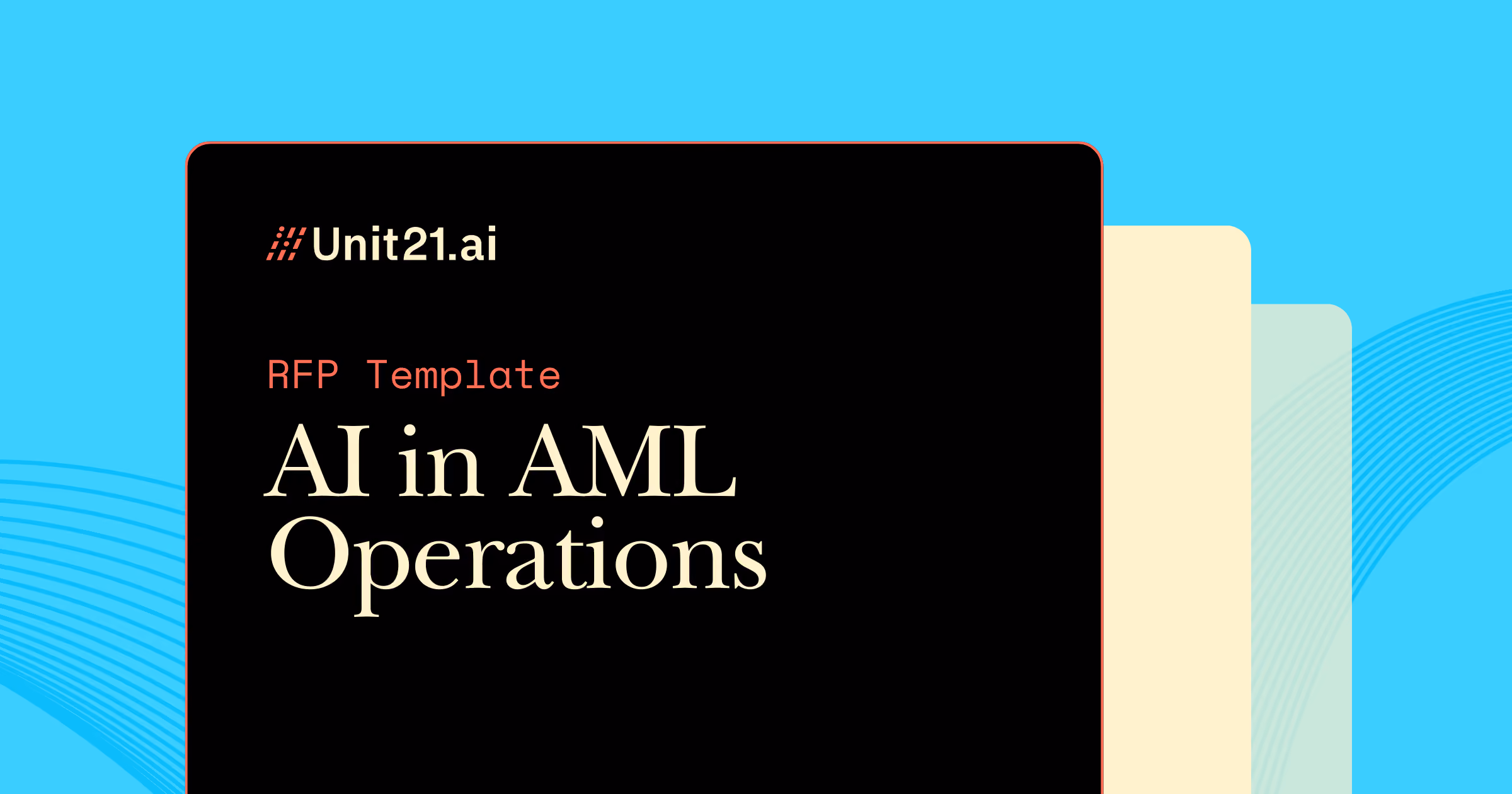 RFP Template for AI in AML Operations
