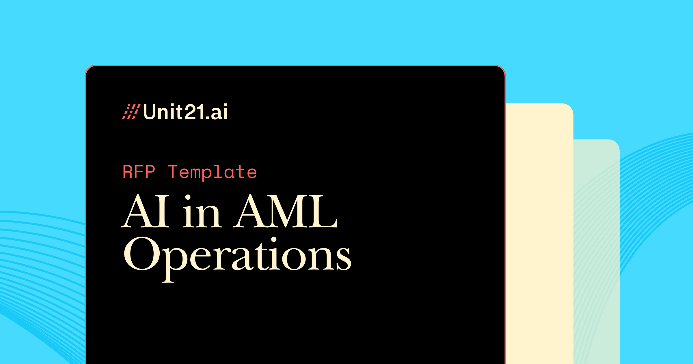 RFP Template for AI in AML Operations
