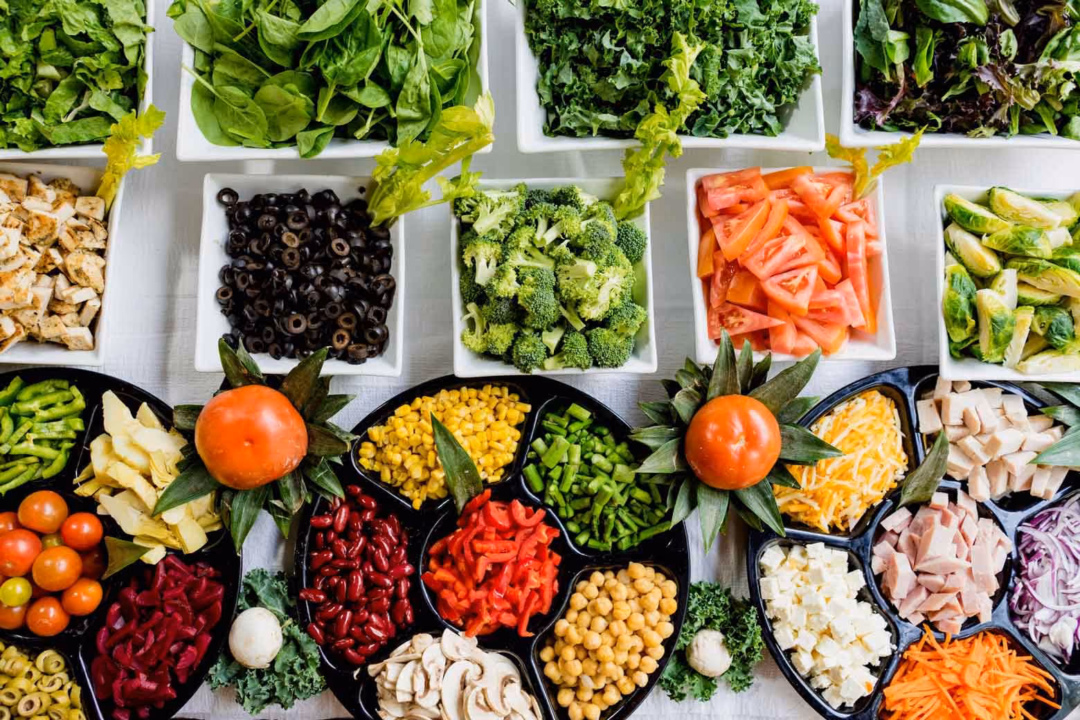Spread of Different Food Types | Bite Unite