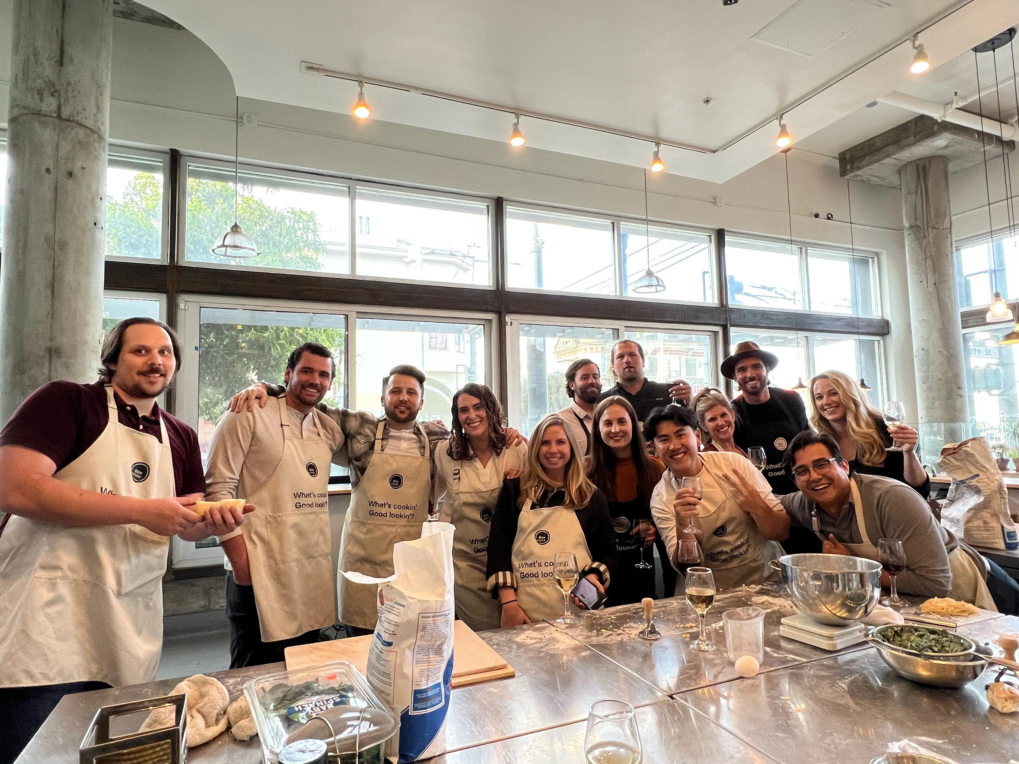 group cooking classes at BiteUnite