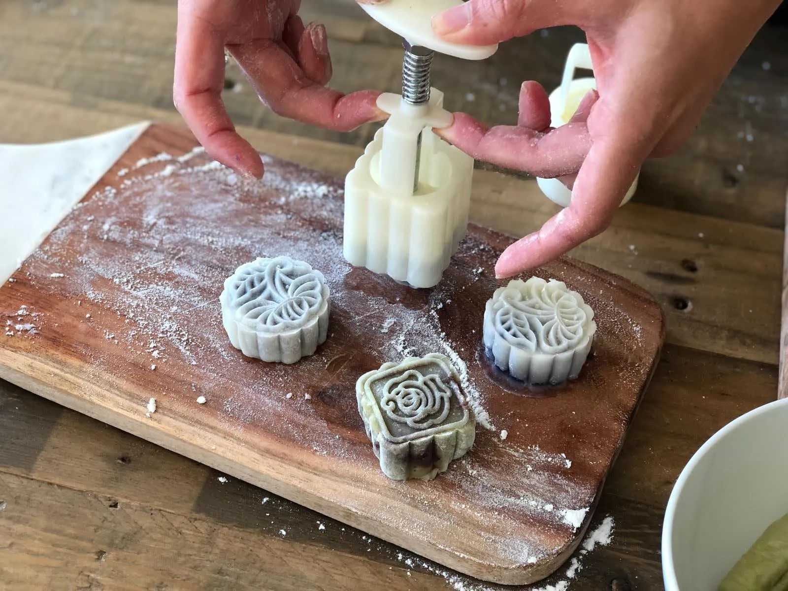 food being cooked in a baking class at BiteUnite