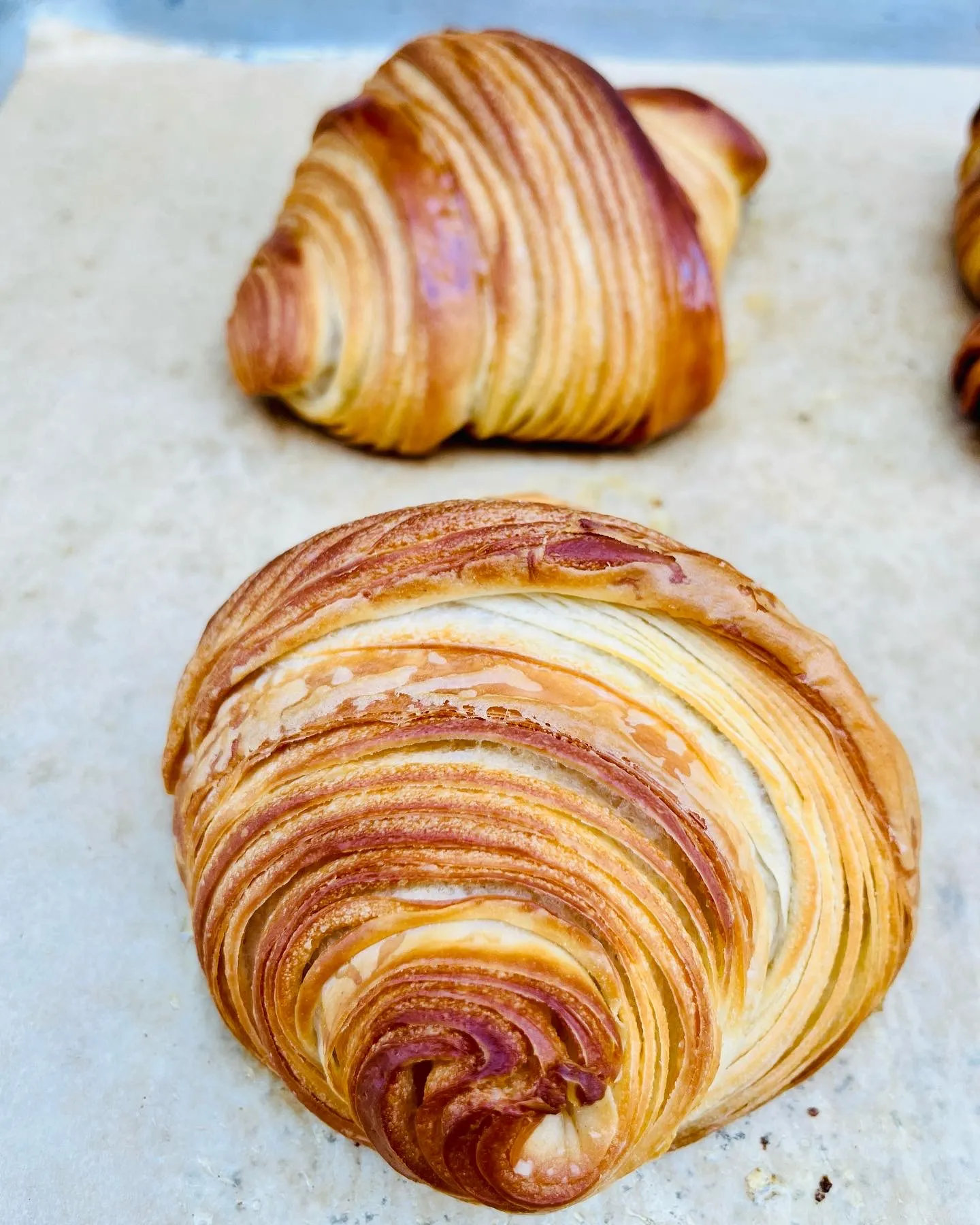 croissant and pasties