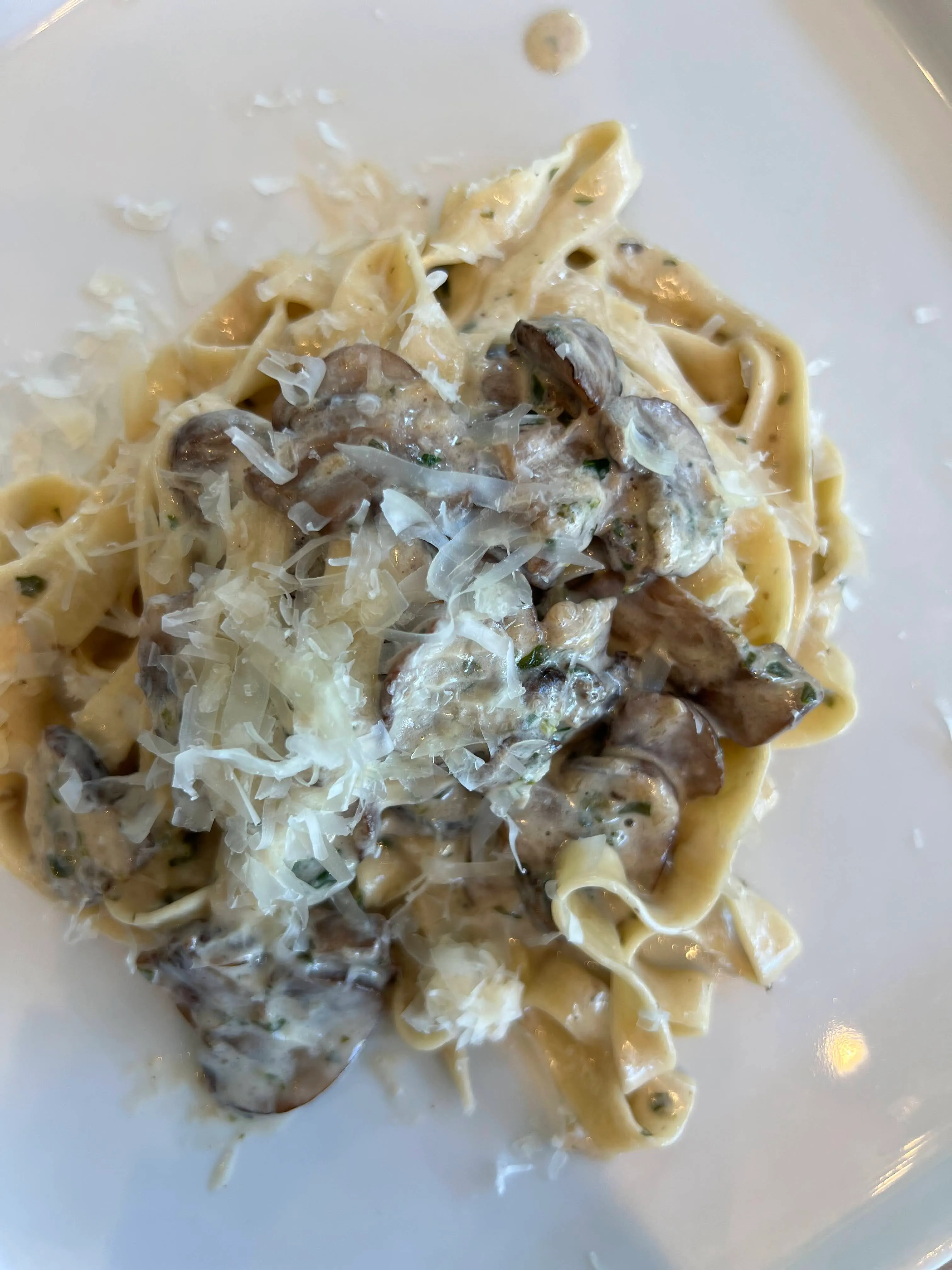 mushroom pasta 