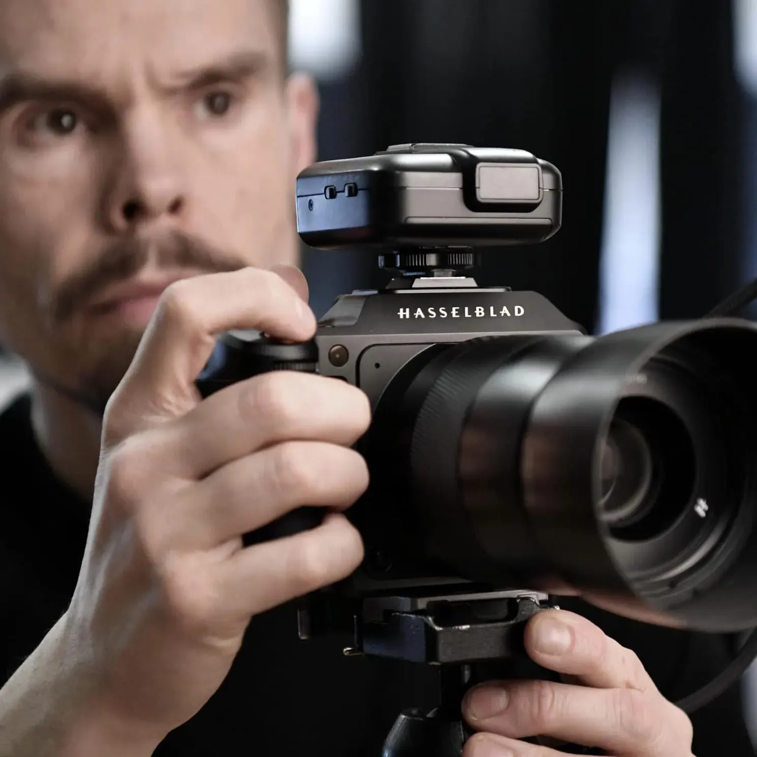 Production workflow moment where styling is refined before the final files