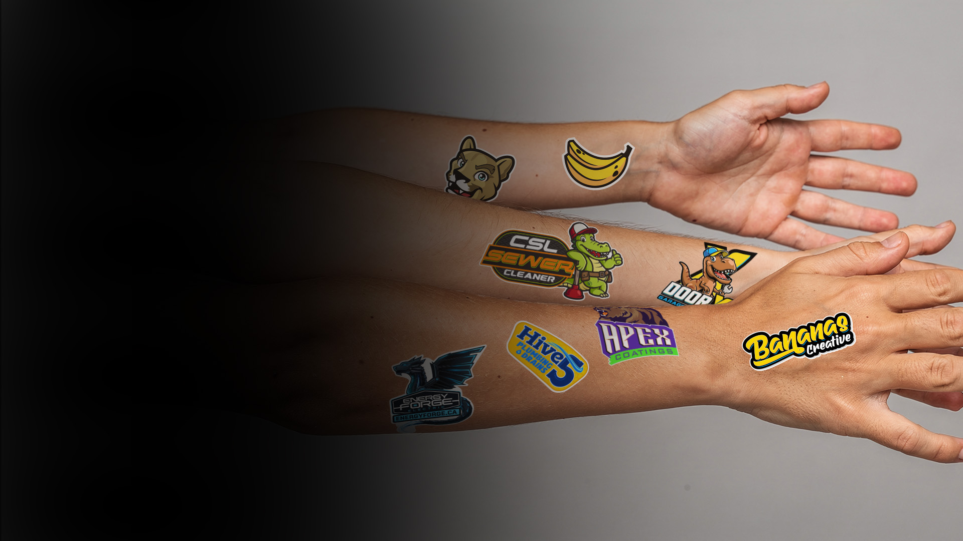 Temporary Tattoos for promotional use