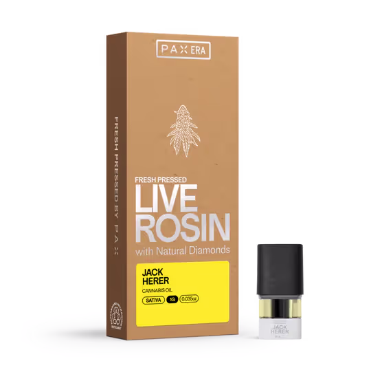 Jack Herer | Live Rosin with Diamonds Pax Pod | 1g