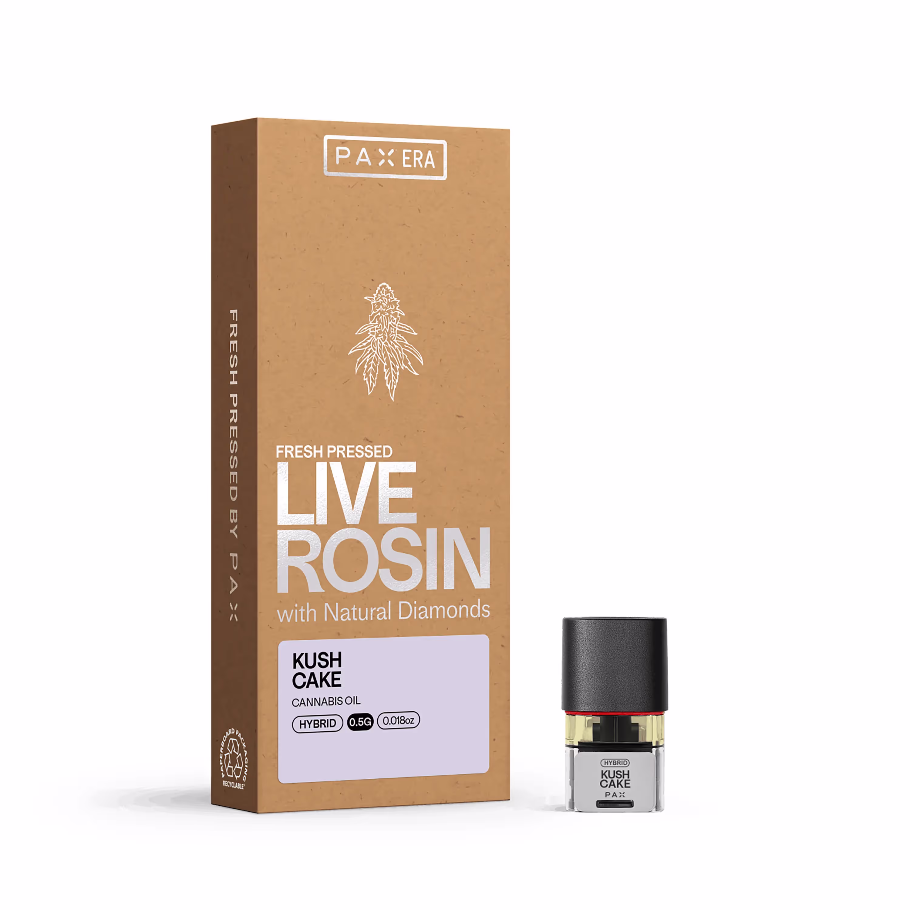 Kush Cake | Live Rosin with Diamonds Pax Pod | .5g