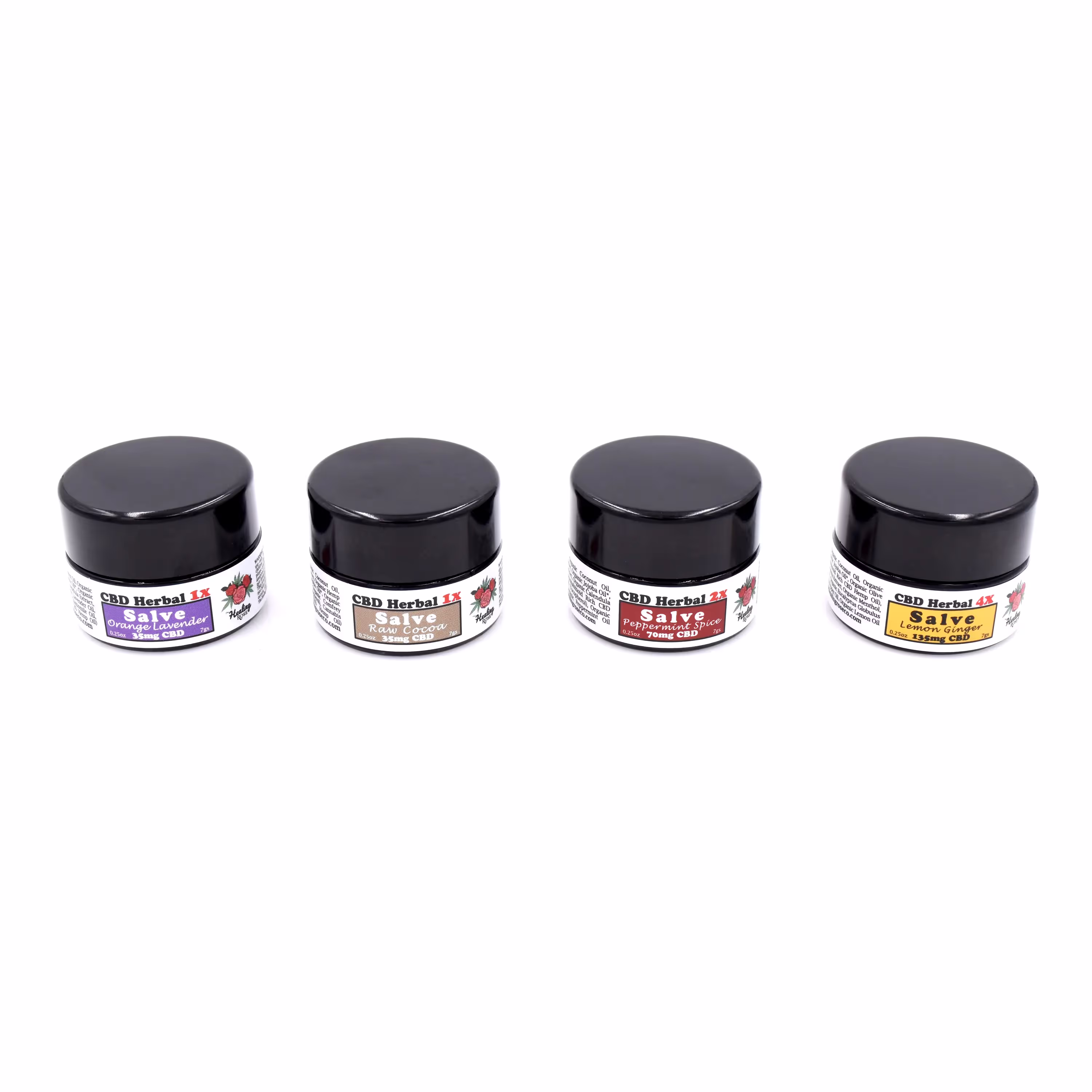 Salve Trial Pack | 4 Mini Salves