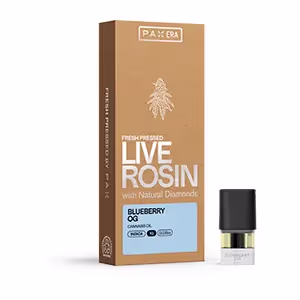 Blueberry OG | Live Rosin with Diamonds Pax Pod | 1g