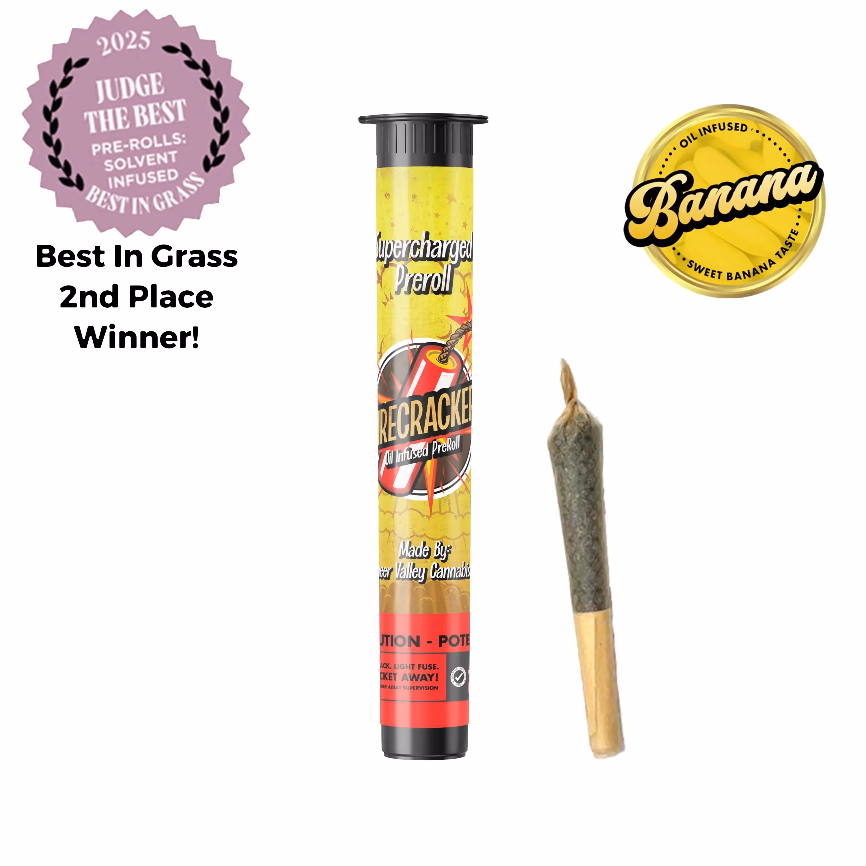 Banana Candy Firecracker | Infused | 1g