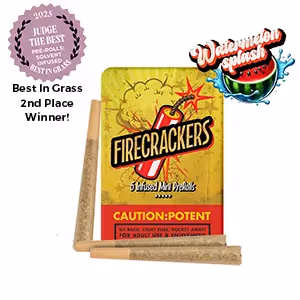 Watermelon Splash Firecrackers | Infused | 5pk | 0.7g