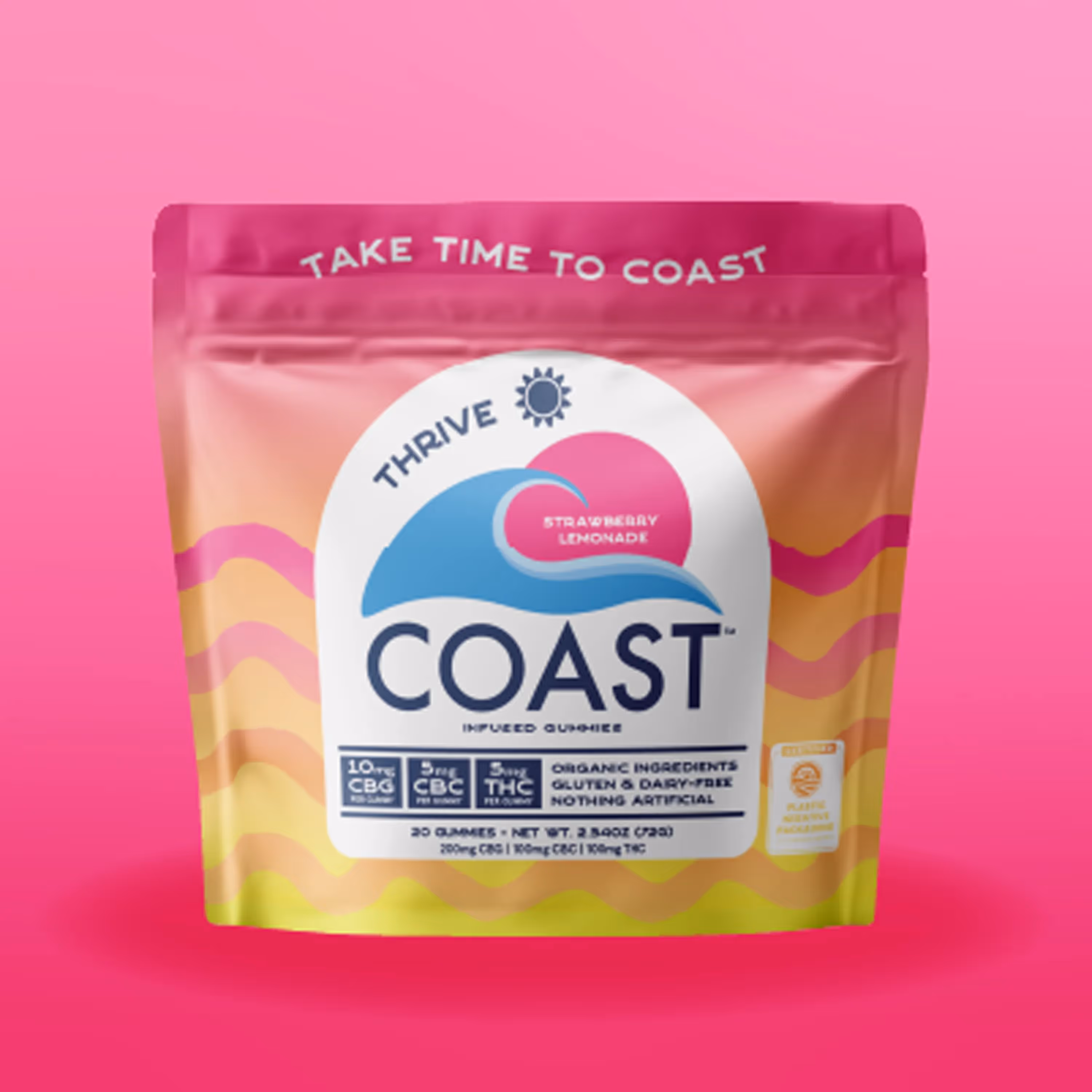 Strawberry Lemonade | 2:1:1 CBG:CBC:THC | 20pk