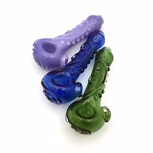Color Scroll Pipe | Koy Glass