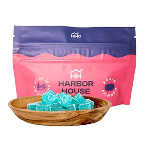Sour Blue Raspberry | ALB + DGW | Rosin Gummies | 20pk