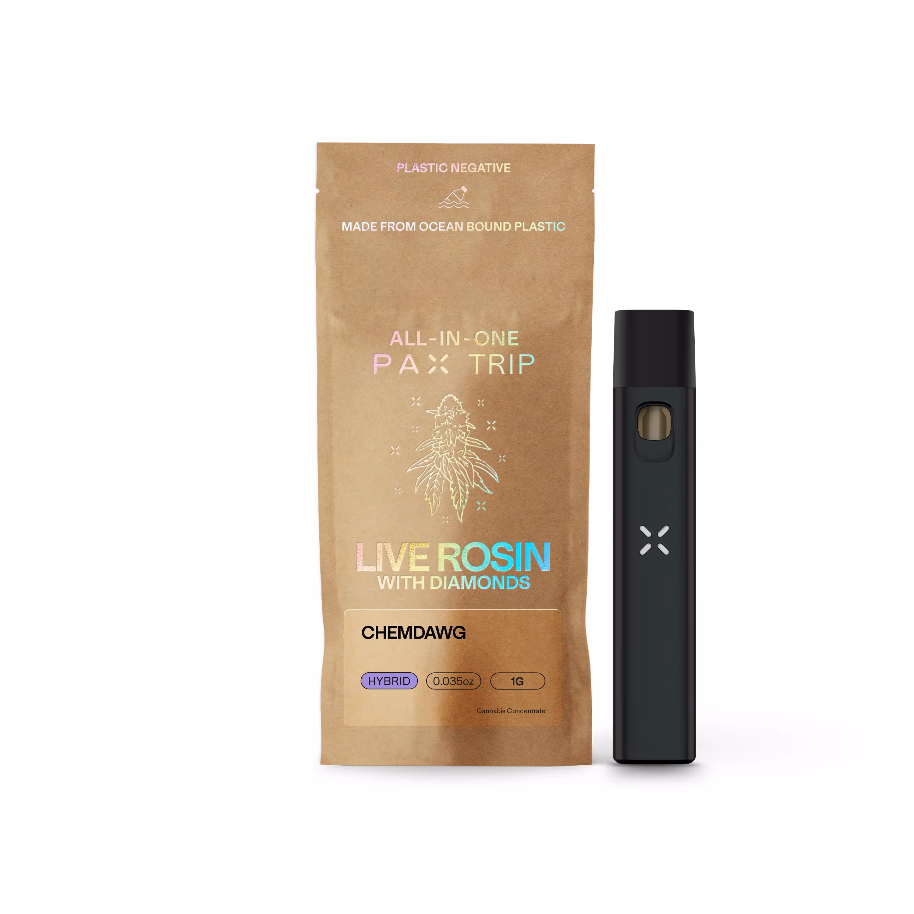 Chemdawg | Live Rosin with Diamonds | All-In-One | 1g