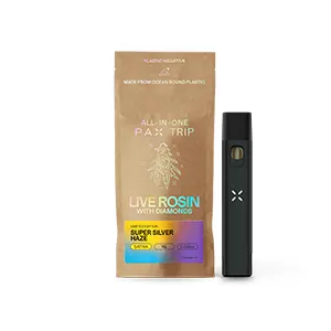 Super Silver Haze | Live Rosin with Diamonds | All-In-One | 1g